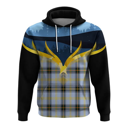 Printivon Bell Of The Borders Clan Night Of Deer Hoodie