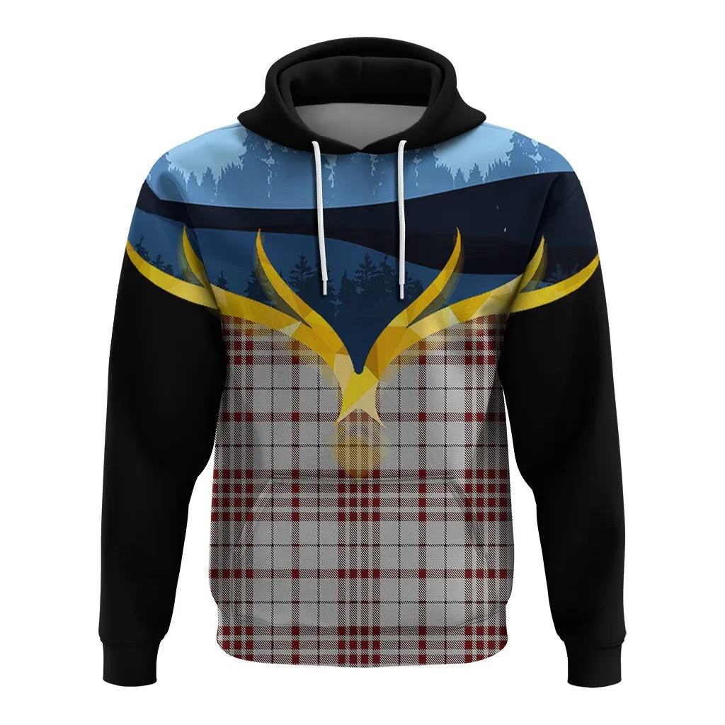 Printivon Clayton Clan Night Of Deer Hoodie