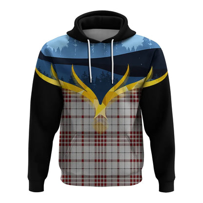 Printivon Clayton Clan Night Of Deer Hoodie