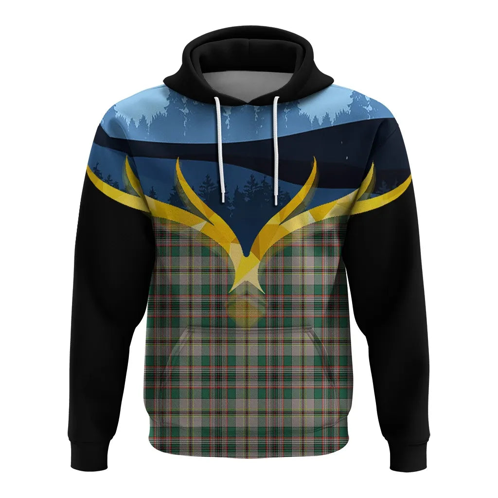Printivon Craig Ancient Clan Night Of Deer Hoodie