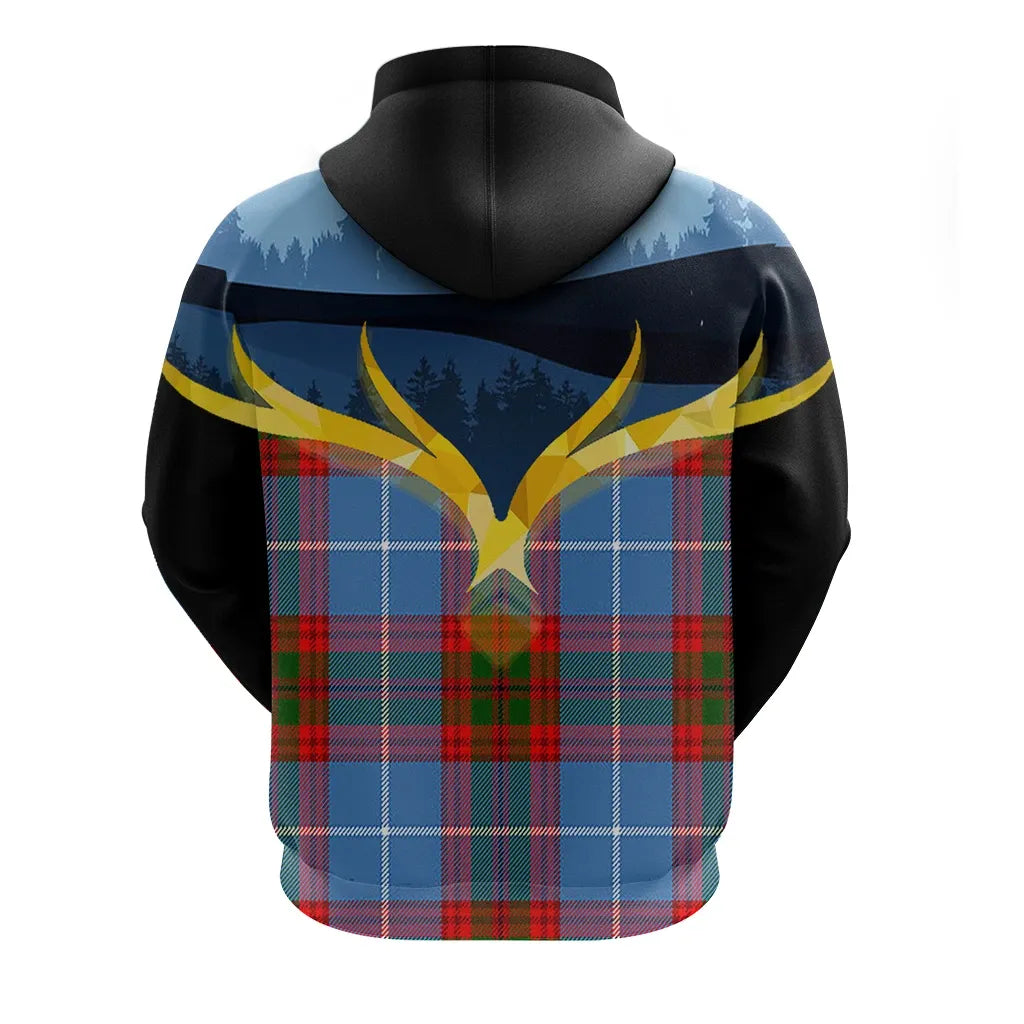 Printivon Dalmahoy Clan Night Of Deer Hoodie