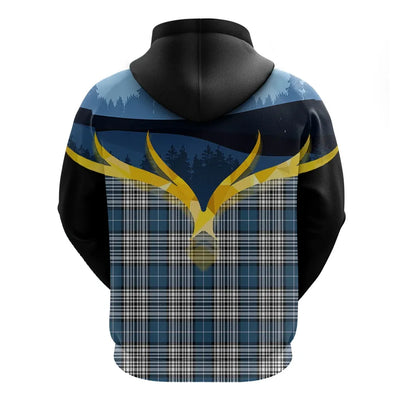 Printivon Napier Modern Clan Night Of Deer Hoodie