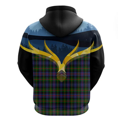 Printivon Fleming Clan Night Of Deer Hoodie