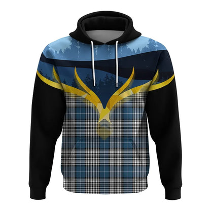 Printivon Napier Modern Clan Night Of Deer Hoodie