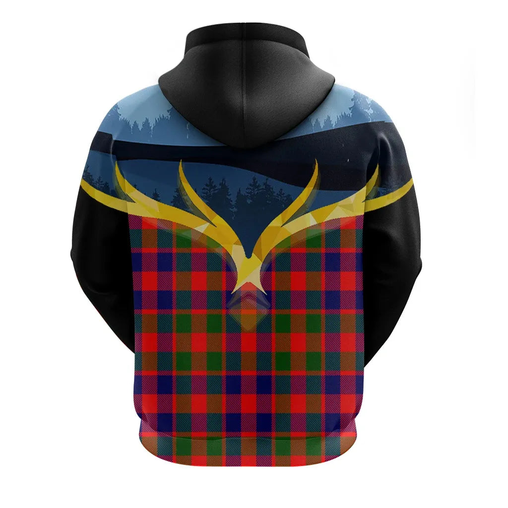Printivon Gow Of Skeoch Clan Night Of Deer Hoodie