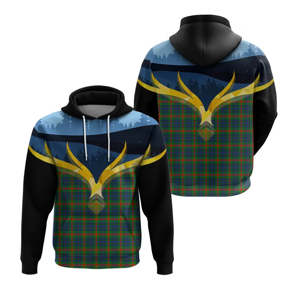 Printivon Aiton Clan Night Of Deer Hoodie