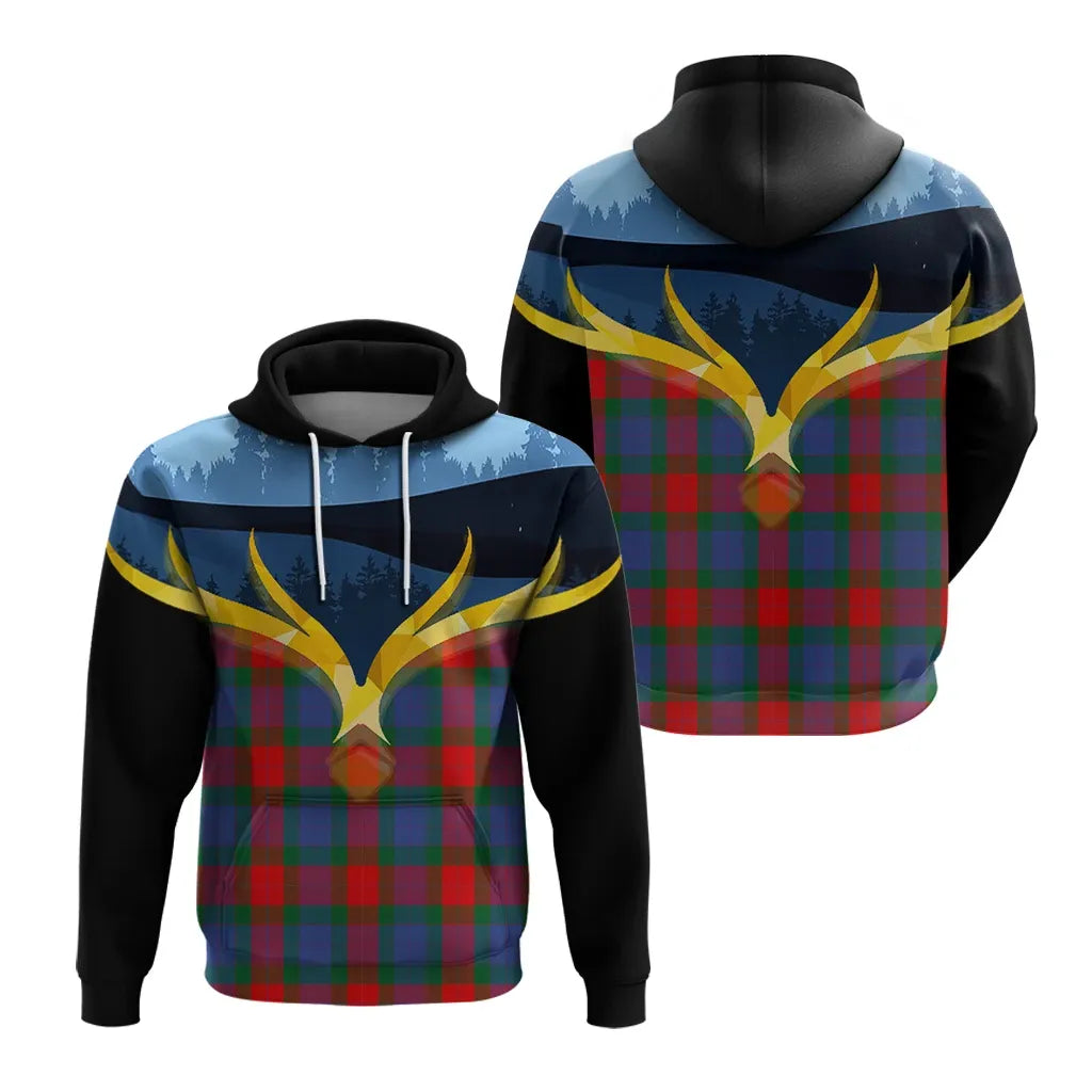 Printivon Mar Clan Night Of Deer Hoodie
