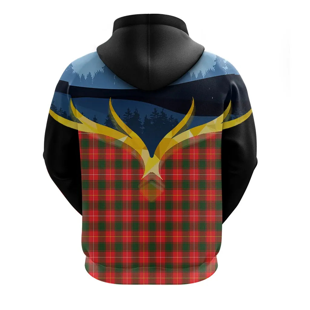 Printivon Macfie Clan Night Of Deer Hoodie