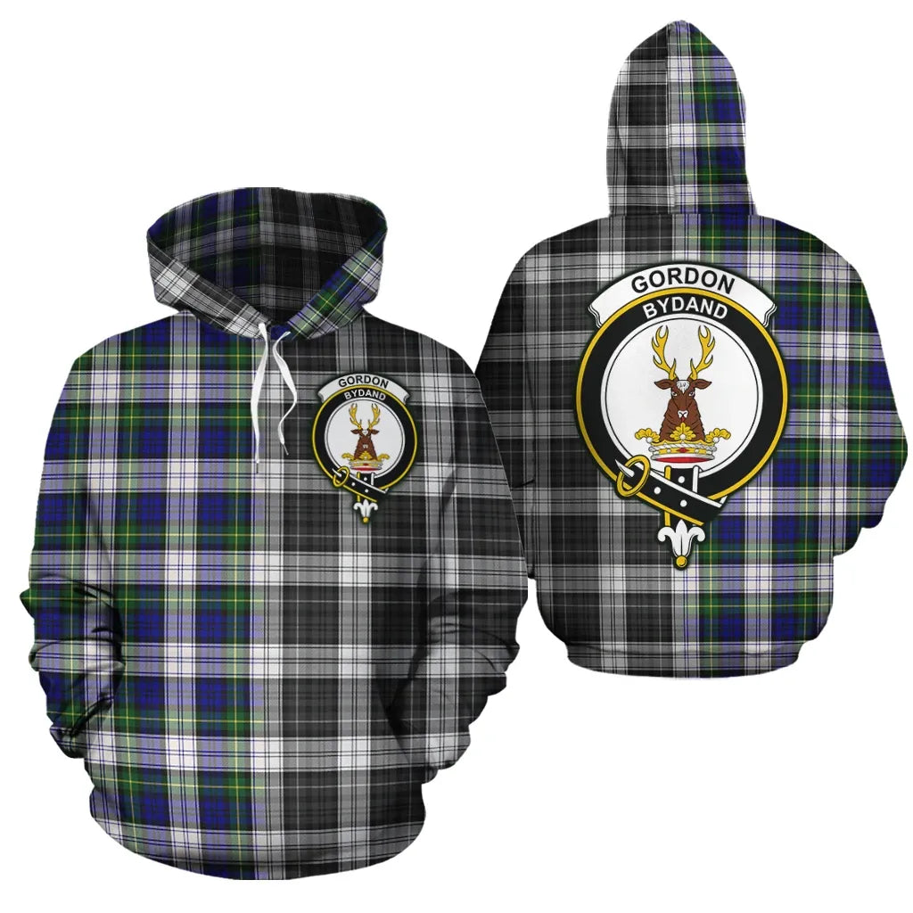 Printivon Gordon Dress Modern Clan Half Of Me New Version Crest Tartan Hoodie