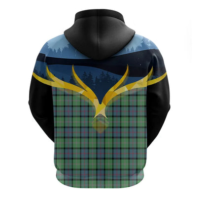 Printivon Macthomas Ancient Clan Night Of Deer Hoodie