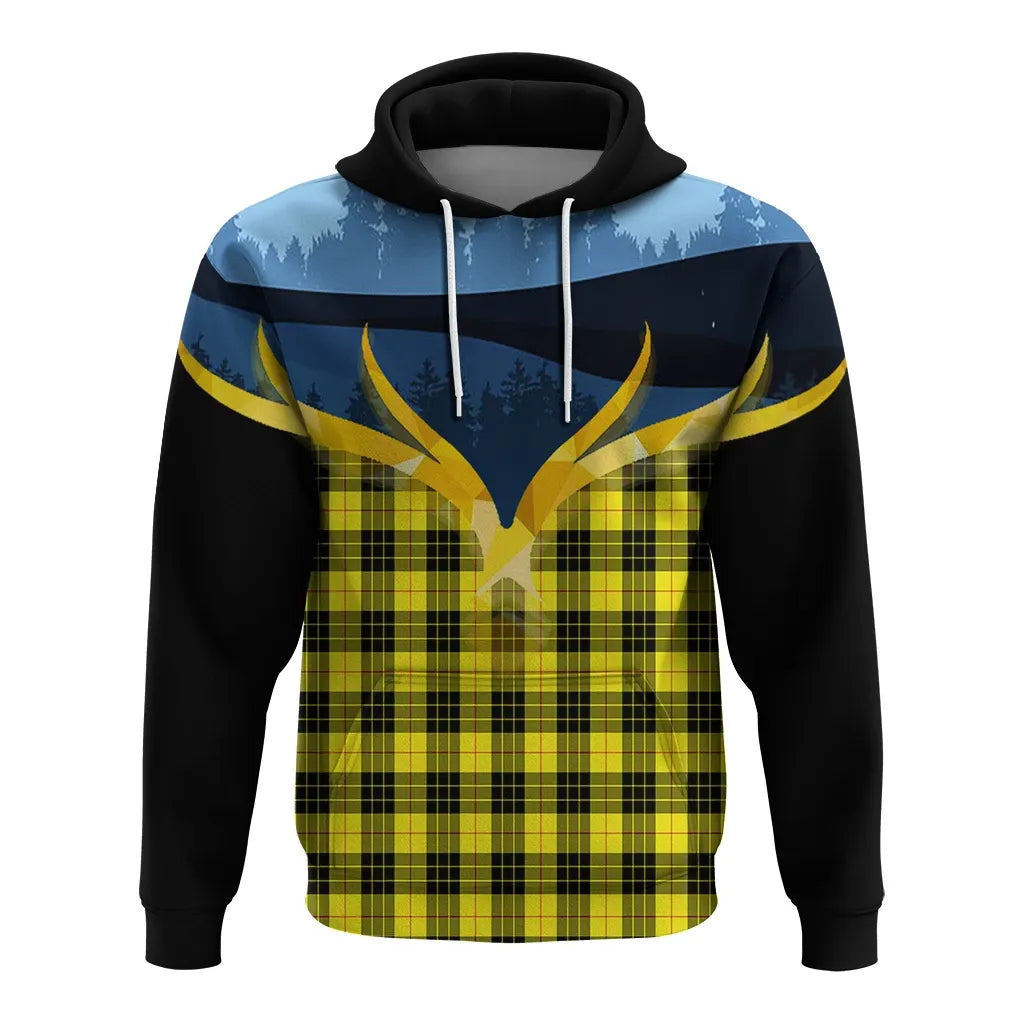 Printivon Macleod Of Lewis Modern Clan Night Of Deer Hoodie