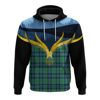 Printivon Armstrong Ancient Clan Night Of Deer Hoodie