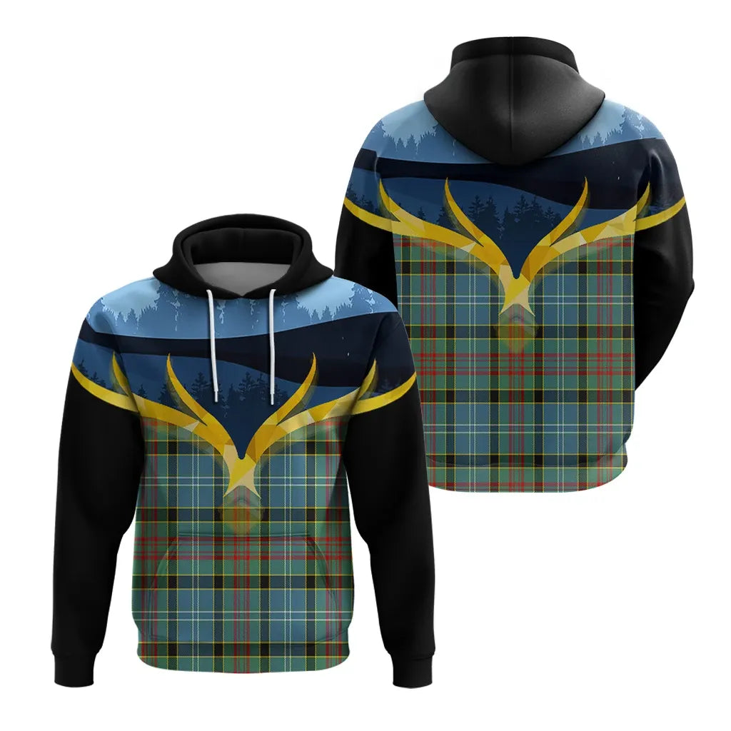 Printivon Brisbane Modern Clan Night Of Deer Hoodie