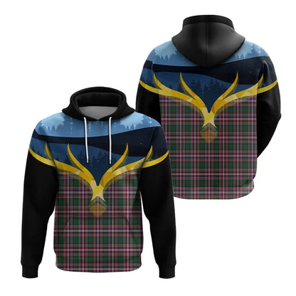 Printivon Macfarlane Hunting Modern Clan Night Of Deer Hoodie