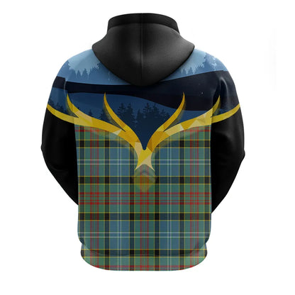 Printivon Brisbane Modern Clan Night Of Deer Hoodie
