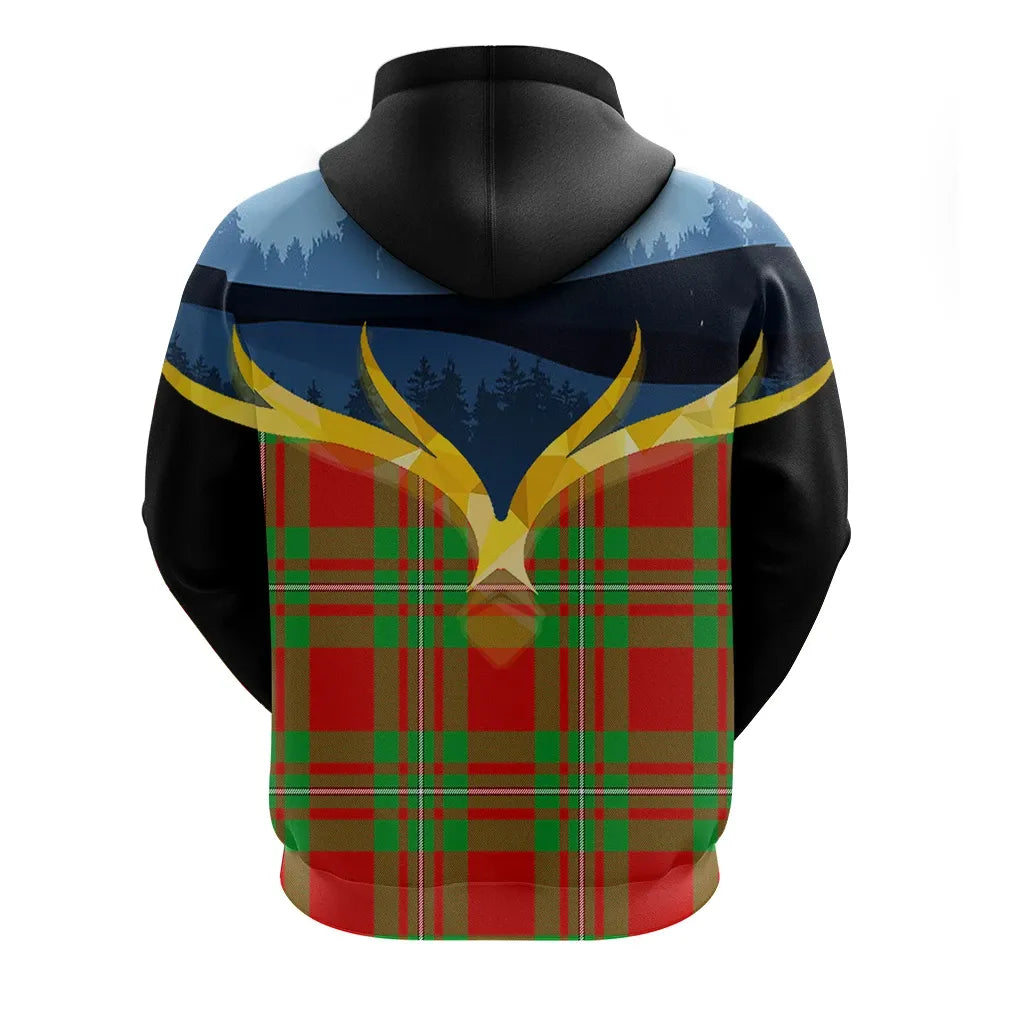 Printivon Grierson Clan Night Of Deer Hoodie