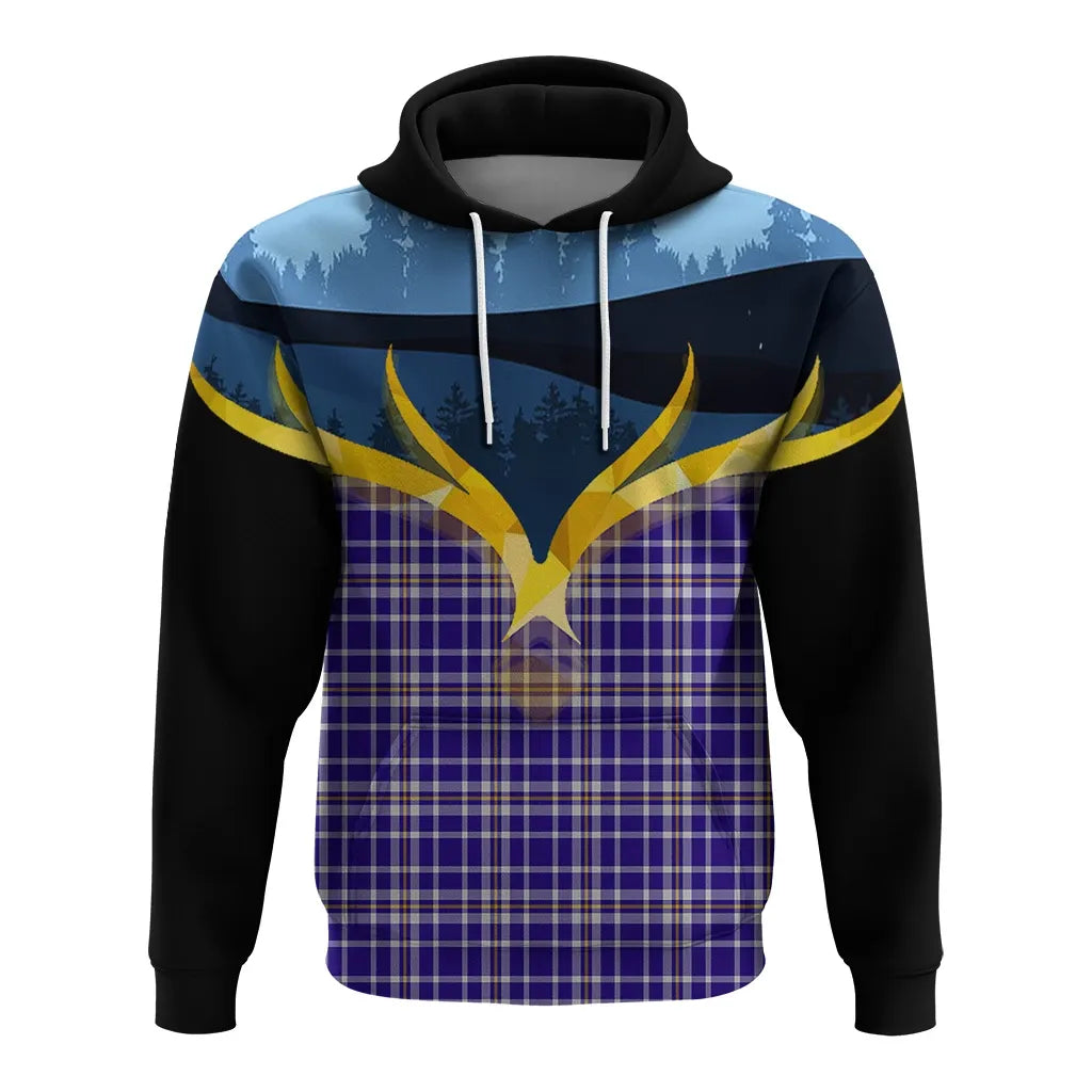 Printivon Ochterlony Clan Night Of Deer Hoodie