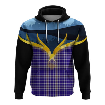 Printivon Ochterlony Clan Night Of Deer Hoodie