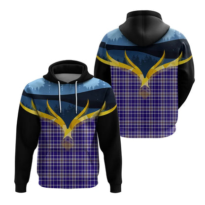 Printivon Ochterlony Clan Night Of Deer Hoodie