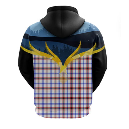 Printivon Boswell Modern Clan Night Of Deer Hoodie