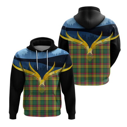 Printivon Macmillan Old Ancient Clan Night Of Deer Hoodie