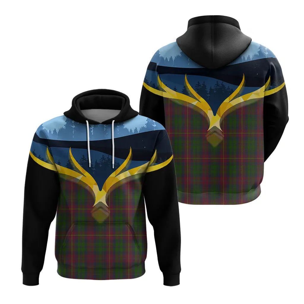 Printivon Cairns Clan Night Of Deer Hoodie
