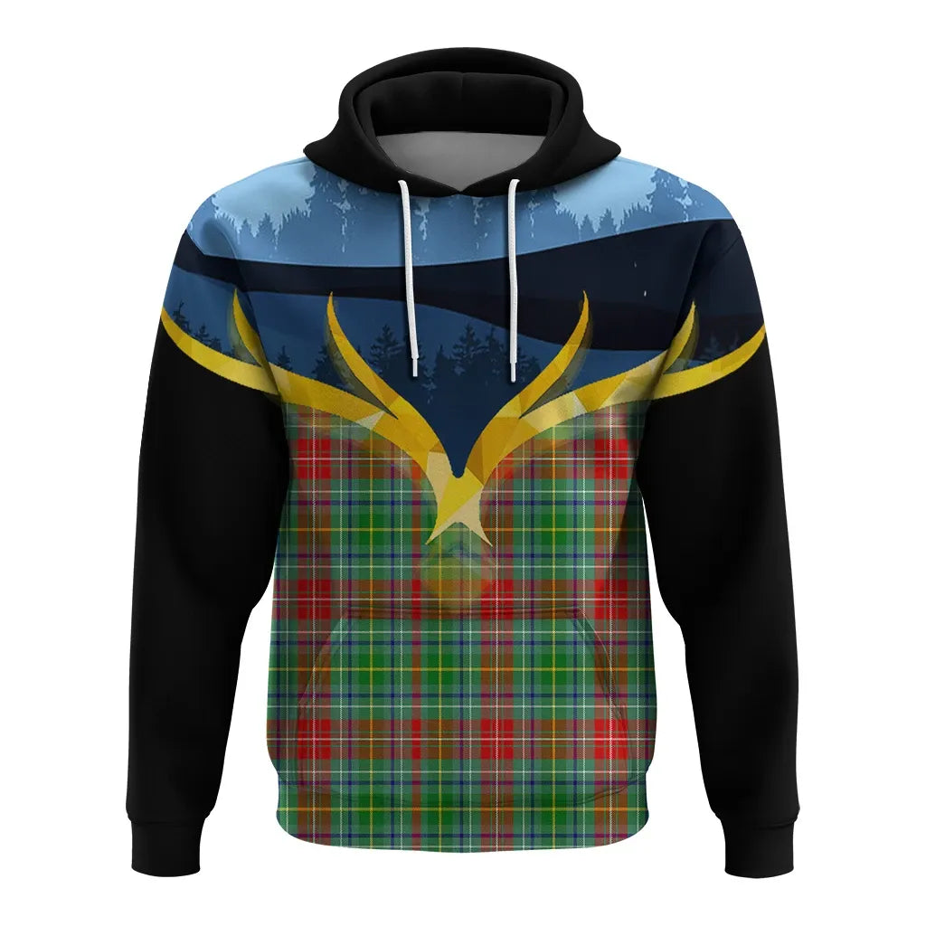 Printivon Muirhead Clan Night Of Deer Hoodie