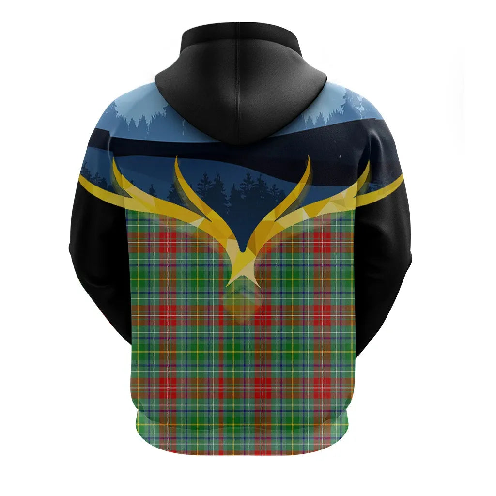 Printivon Muirhead Clan Night Of Deer Hoodie
