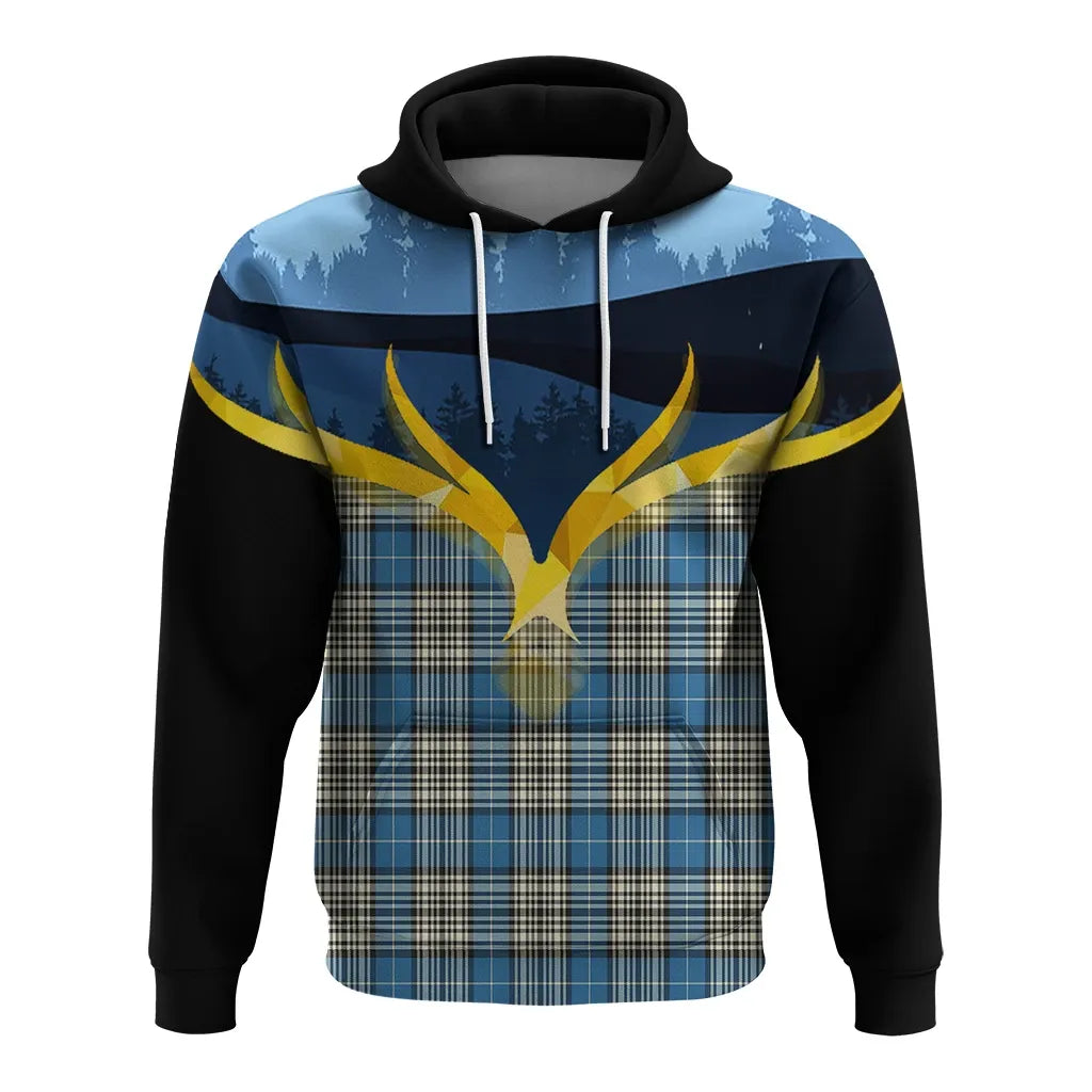Printivon Napier Ancient Clan Night Of Deer Hoodie