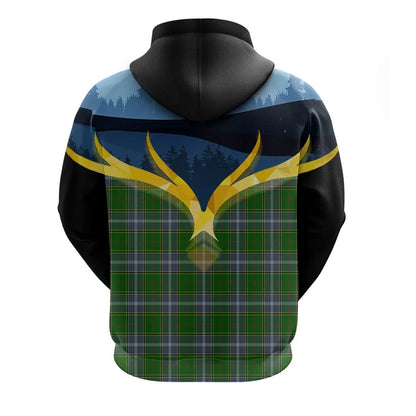 Printivon Pringle Clan Night Of Deer Hoodie