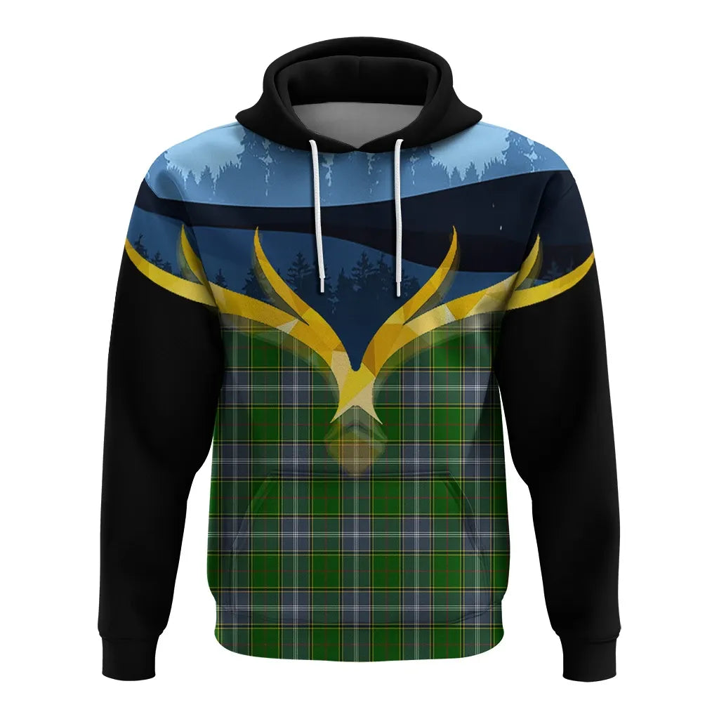 Printivon Pringle Clan Night Of Deer Hoodie