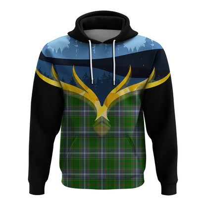 Printivon Pringle Clan Night Of Deer Hoodie