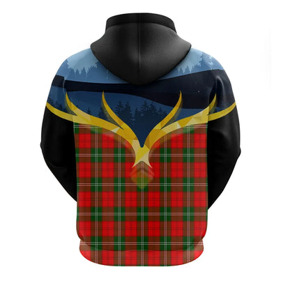 Printivon Lennox Modern Clan Night Of Deer Hoodie