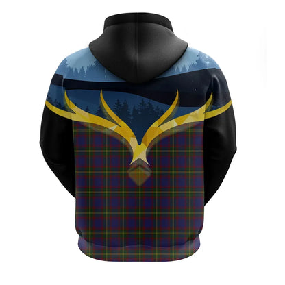 Printivon Durie Clan Night Of Deer Hoodie