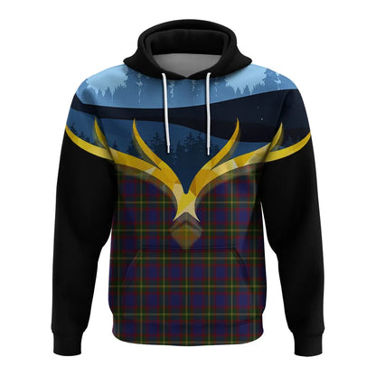 Printivon Durie Clan Night Of Deer Hoodie