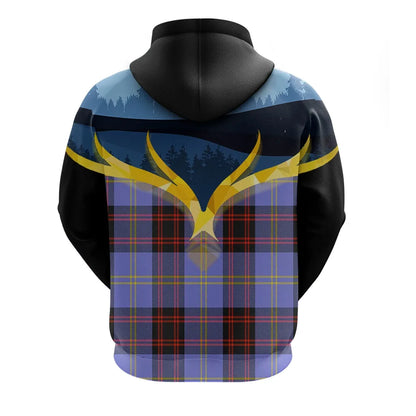 Printivon Rutherford Clan Night Of Deer Hoodie