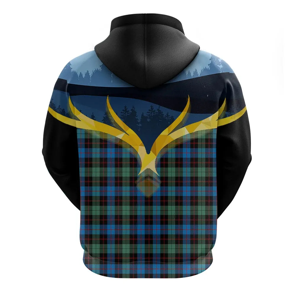 Printivon Guthrie Ancient Clan Night Of Deer Hoodie