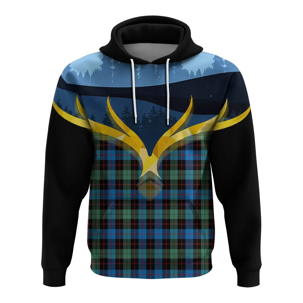 Printivon Guthrie Ancient Clan Night Of Deer Hoodie