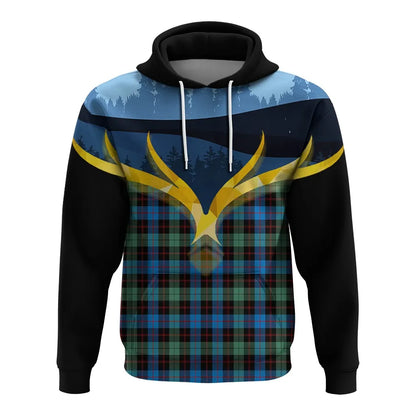 Printivon Guthrie Ancient Clan Night Of Deer Hoodie