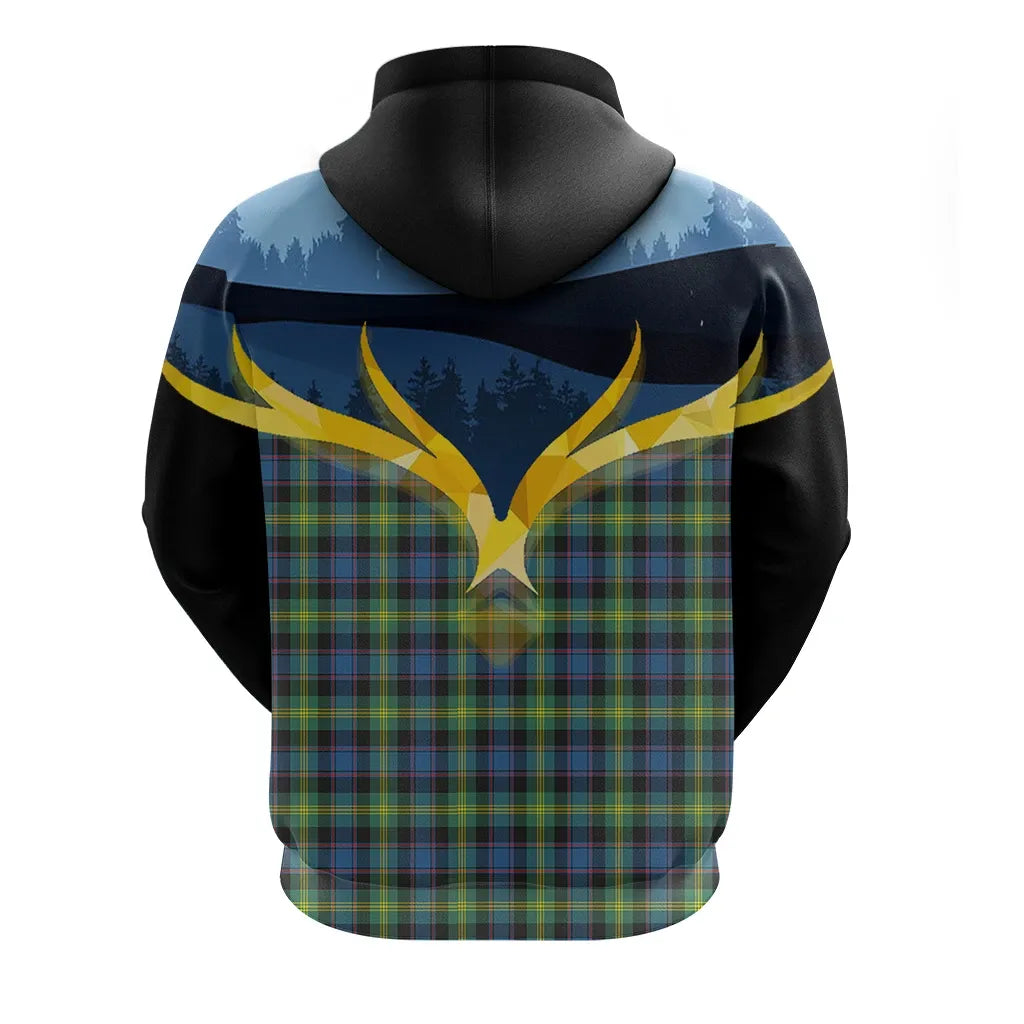 Printivon Watson Ancient Clan Night Of Deer Hoodie