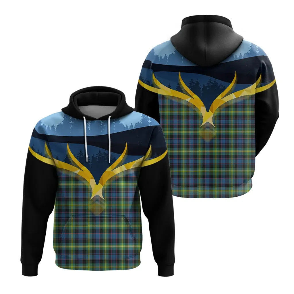 Printivon Watson Ancient Clan Night Of Deer Hoodie