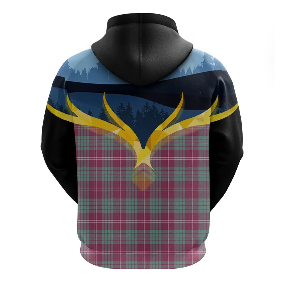 Printivon Crawford Ancient Clan Night Of Deer Hoodie