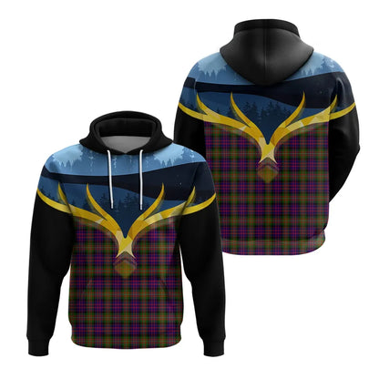 Printivon Macdonnell Of Glengarry Modern Clan Night Of Deer Hoodie