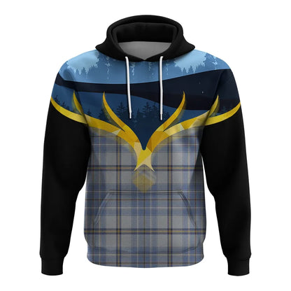 Printivon Tweedie Clan Night Of Deer Hoodie