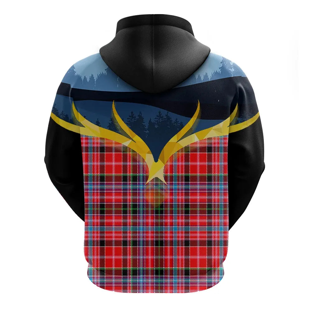 Printivon Straiton Clan Night Of Deer Hoodie