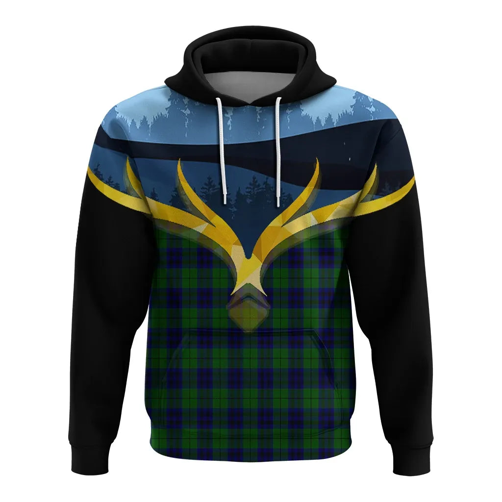 Printivon Keith Modern Clan Night Of Deer Hoodie