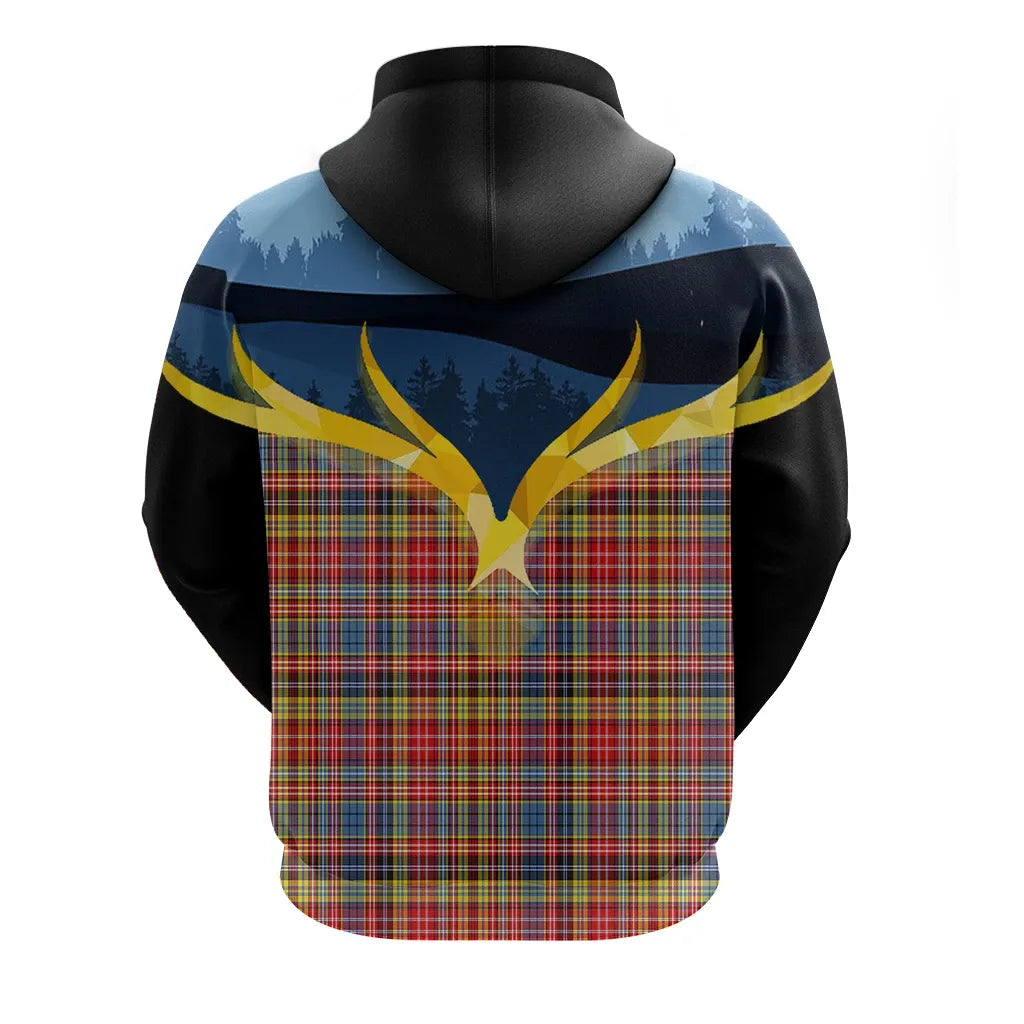 Printivon Drummond Of Strathallan Clan Night Of Deer Hoodie