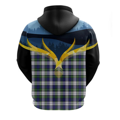 Printivon Gordon Dress Modern Clan Night Of Deer Hoodie