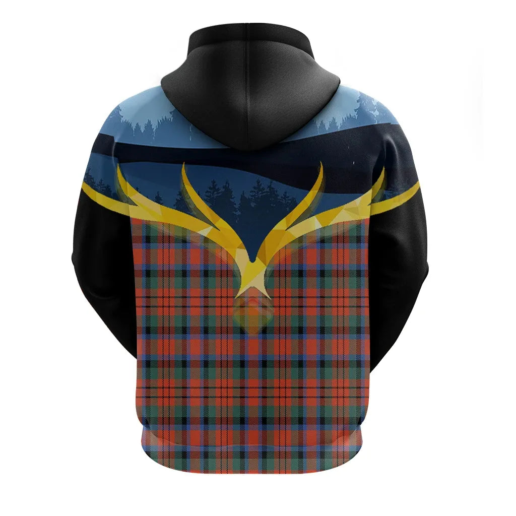 Printivon Macduff Ancient Clan Night Of Deer Hoodie