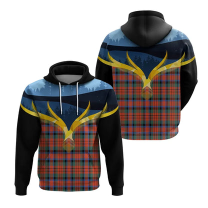 Printivon Macduff Ancient Clan Night Of Deer Hoodie